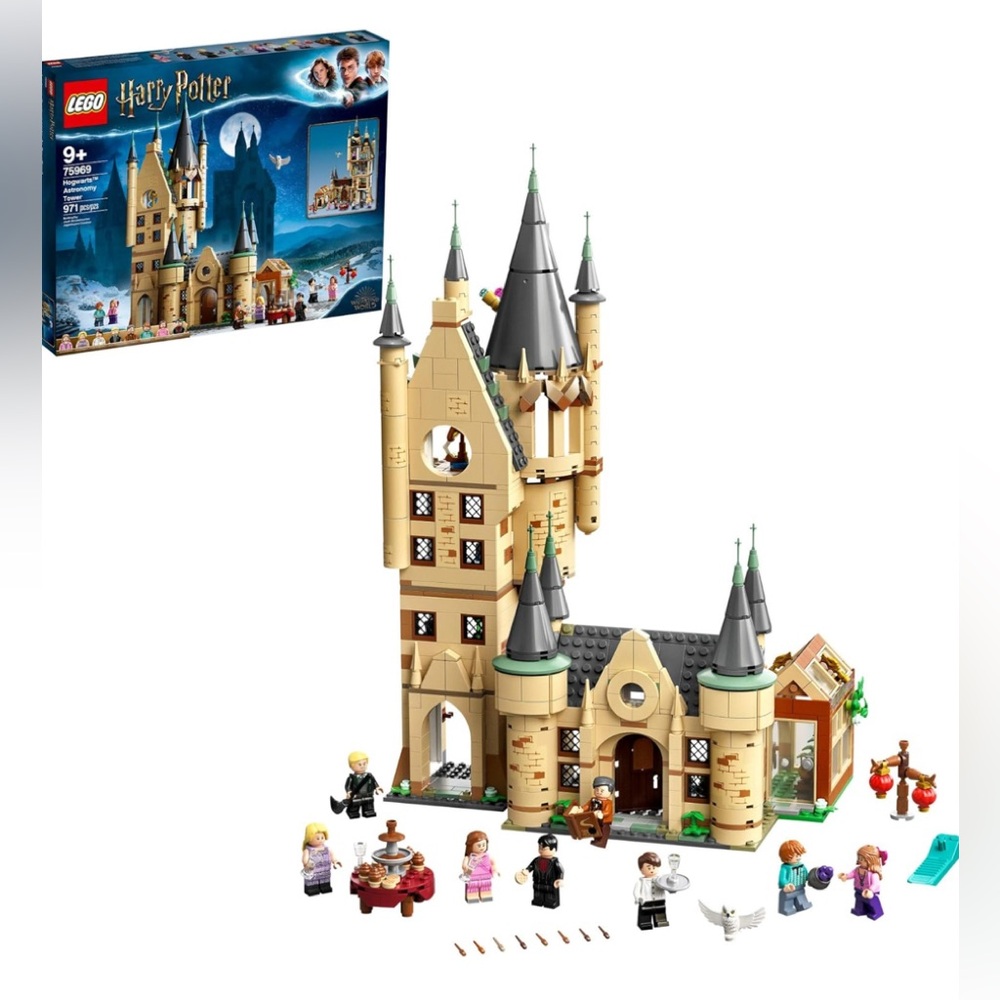 LEGO Harry Potter Hogwarts Astronomy Tower Castle Playset